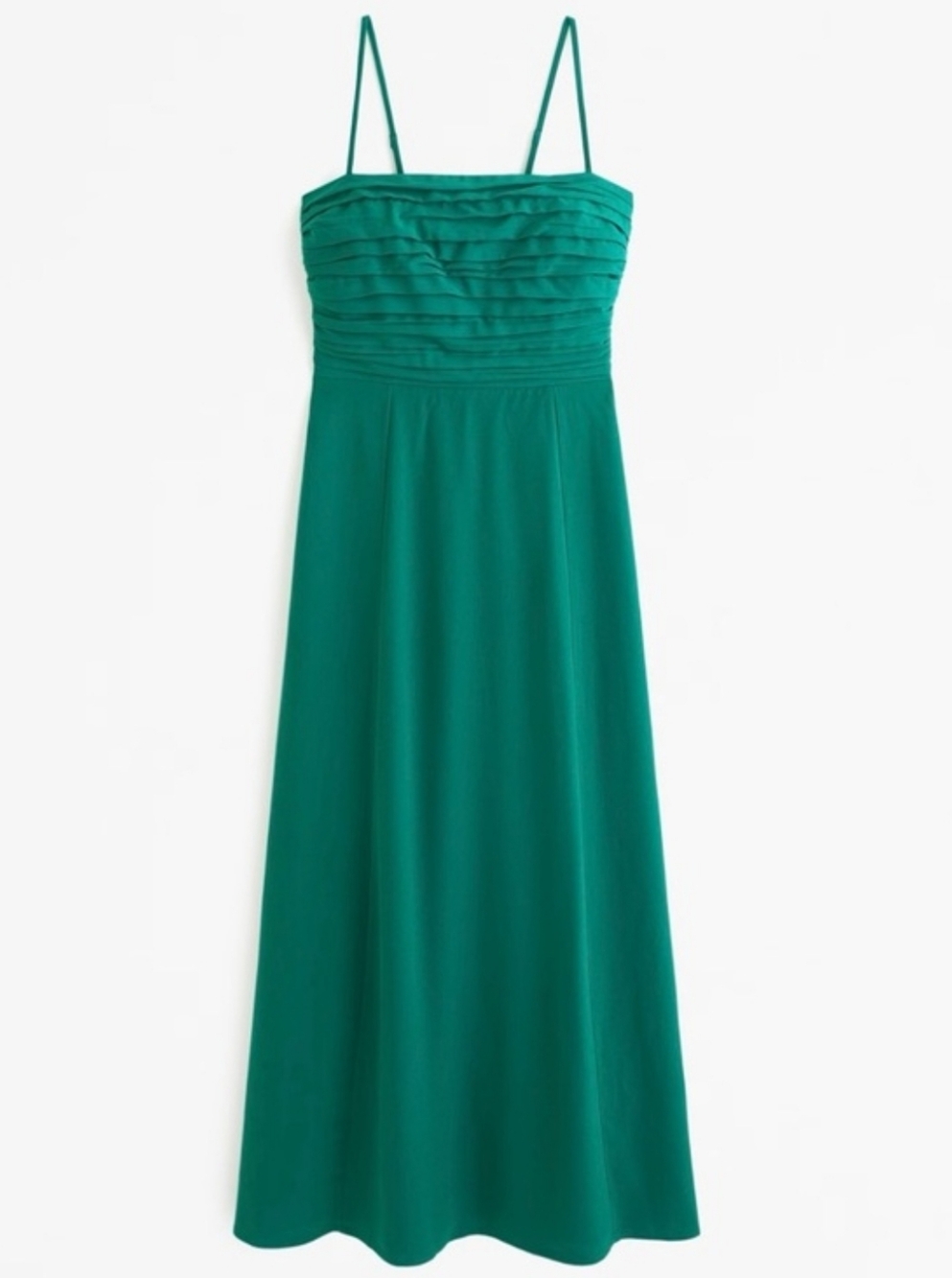 Abercrombie & Fitch Teal Green Maxi Dress